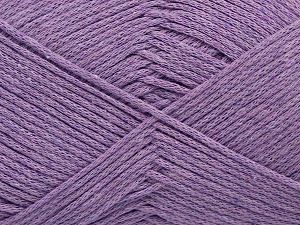 Composition 100% Coton, Lavender, Brand Ice Yarns, Yarn Thickness 2 Fine Sport, Baby, fnt2-67027