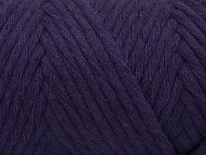 Fiber Content 100% Cotton, Purple, Brand Ice Yarns, Yarn Thickness 6 SuperBulky Bulky, Roving, fnt2-67035