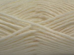 Fiber Content 85% Acrylic, 5% Mohair, 10% Wool, White, Brand Ice Yarns, Yarn Thickness 5 Bulky Chunky, Craft, Rug, fnt2-67095