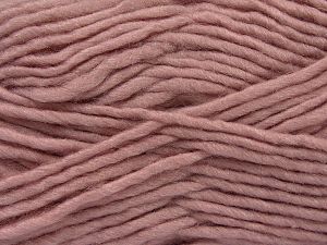 Fiber Content 85% Acrylic, 5% Mohair, 10% Wool, Powder Pink, Brand Ice Yarns, Yarn Thickness 5 Bulky Chunky, Craft, Rug, fnt2-67116