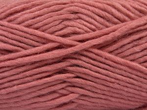 Fiber Content 85% Acrylic, 5% Mohair, 10% Wool, Pink, Brand Ice Yarns, Yarn Thickness 5 Bulky Chunky, Craft, Rug, fnt2-67117