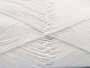 Fiber Content 100% Mercerised Cotton, Optical White, Brand Ice Yarns, Yarn Thickness 2 Fine Sport, Baby, fnt2-67120