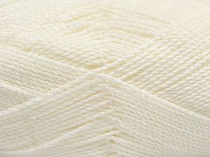 Fiber Content 100% Premium Acrylic, White, Brand Ice Yarns, Yarn Thickness 2 Fine Sport, Baby, fnt2-67196