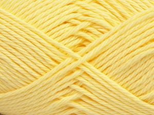 Fiber Content 100% Cotton, Yellow, Brand Ice Yarns, Yarn Thickness 4 Medium Worsted, Afghan, Aran, fnt2-67336