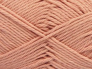 Composition 100% Coton, Light Pink, Brand Ice Yarns, Yarn Thickness 4 Medium Worsted, Afghan, Aran, fnt2-67342