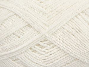 Fiber Content 67% Cotton, 33% Polyamide, White, Brand Ice Yarns, Yarn Thickness 2 Fine Sport, Baby, fnt2-67353