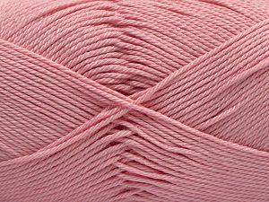 Fiber Content 100% Mercerised Giza Cotton, Brand Ice Yarns, Baby Pink, fnt2-67551 