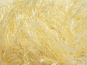 Composition 100% Polyester, Light Yellow, Brand Ice Yarns, Yarn Thickness 5 Bulky Chunky, Craft, Rug, fnt2-67711