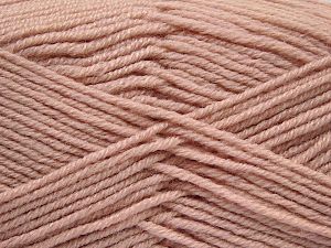 Fiber Content 60% Merino Wool, 40% Acrylic, Powder Pink, Brand Ice Yarns, fnt2-67788