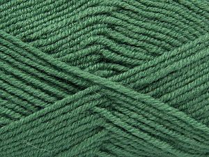 Fiber Content 60% Merino Wool, 40% Acrylic, Brand Ice Yarns, Green, fnt2-67789
