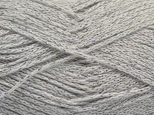 Fiber Content 88% Cotton, 12% Metallic Lurex, Off White, Brand Ice Yarns, fnt2-67828