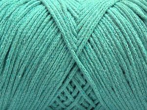 Please be advised that yarn iade made of recycled cotton, and dye lot differences occur. Fiber Content 100% Cotton, Mint Green, Brand Ice Yarns, fnt2-68190