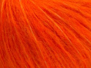 Fiber Content 55% Acrylic, 23% Nylon, 22% Wool, Orange, Brand Ice Yarns, fnt2-68215