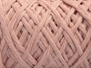 Fiber Content 100% Cotton, Powder Pink, Brand Ice Yarns, Yarn Thickness 5 Bulky Chunky, Craft, Rug, fnt2-68235