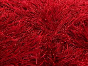 Vezelgehalte 100% Polyester, Brand Ice Yarns, Dark Red, Yarn Thickness 5 Bulky Chunky, Craft, Rug, fnt2-68238