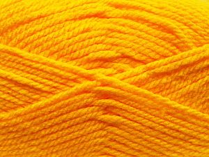 Bulky Fiber Content 100% Acrylic, Yellow, Brand Ice Yarns, fnt2-68433