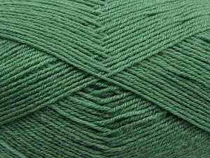 Fiber Content 60% Merino Wool, 40% Acrylic, Light Green, Brand Ice Yarns, fnt2-68440