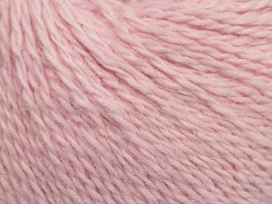 Fiber Content 40% Polyamide, 40% Angora, 20% Cashmere, Brand Ice Yarns, Baby Pink, fnt2-68762