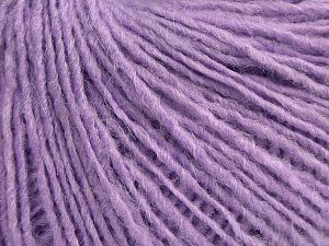 Fiber Content 50% Merino Wool, 25% Alpaca, 25% Acrylic, Light Lilac, Brand Ice Yarns, fnt2-68934
