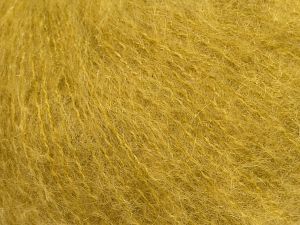 Composition 47% superkid Mohair, 31% Superwash Extrafine Merino Wool, 22% Polyamide, Olive Green, Brand Ice Yarns, fnt2-69142 