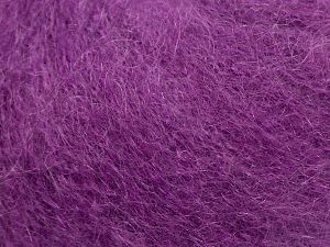Fiber Content 47% SuperKid Mohair, 31% Superwash Extrafine Merino Wool, 22% Polyamide, Purple, Brand Ice Yarns, fnt2-69144