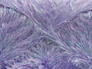 Composition 75% Polyester, 25% Iridescent Lurex, Lilac, Brand Ice Yarns, fnt2-69616 