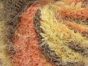 Contenido de fibra 100% Poliamida, Yellow, Orange, Brand Ice Yarns, Cream, Camel, fnt2-69621 
