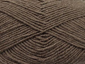Fiber Content 60% Merino Wool, 40% Acrylic, Brand Ice Yarns, Dark Camel, fnt2-69703