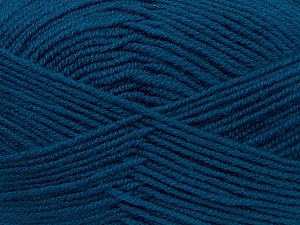 Fiber Content 60% Merino Wool, 40% Acrylic, Teal, Brand Ice Yarns, fnt2-69704