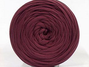Make handbags,rugs,basket and cushion covers with this genius new-fashion yarn!<p>Since the yarn is made by upcycling fabrics, and because of the nature of the yarn; take the following notes into consideration. </p><ul><li>Fiber content information may vary. Information given about fiber content is approximate. </li><li>The yardage and weight information of the yarn is approximate. </li></ul> Composition 95% Coton, 5% Élasthanne, Brand Ice Yarns, Dark Maroon, fnt2-69913