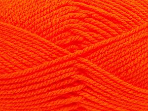 Bulky Fiber Content 100% Acrylic, Orange, Brand Ice Yarns, fnt2-69994