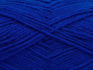 Fiber Content 100% Acrylic, Saxe Blue, Brand Ice Yarns, Yarn Thickness 3 Light DK, Light, Worsted, fnt2-70042