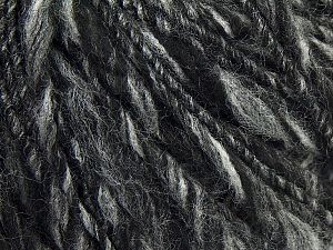 Contenido de fibra 100% Acrílico, Brand Ice Yarns, Grey Shades, Black, fnt2-70067