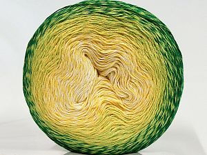 Composition 55% Coton bio, 45% Acrylique Anti-bouloches, Yellow, Brand Ice Yarns, Green Shades, fnt2-70154