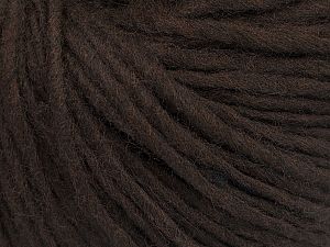 Contenido de fibra 50% Lana, 50% Acrílico, Brand Ice Yarns, Dark Brown, fnt2-70163