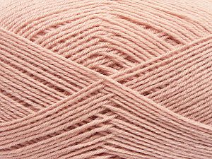Fiber Content 60% Merino Wool, 40% Acrylic, Powder Pink, Brand Ice Yarns, fnt2-70240