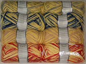 In this list; you see most recent 50 mixed lots. <br> To see all <a href=&/mixed_lots/o/4#list&>CLICK HERE</a> (Old ones have much better deals)<hr> Fiber Content 33% Cotton, 23% Acrylic, 22% Polyamide, 21% Wool, 1% Elastan, Brand Ice Yarns, fnt2-70261