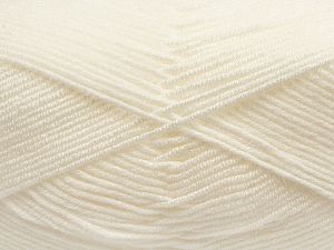 Composition 100% Antibacterial Acrylic, White, Brand Ice Yarns, fnt2-70364 