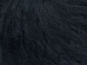 Fiber Content 45% Acrylic, 25% Wool, 20% Mohair, 10% Polyamide, Brand Ice Yarns, Dark Navy, fnt2-70409