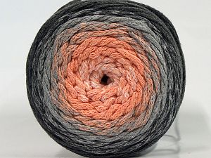 Please be advised that yarns are made of recycled cotton, and dye lot differences occur. Fiber Content 100% Cotton, White, Salmon, Brand Ice Yarns, Grey Shades, Yarn Thickness 4 Medium Worsted, Afghan, Aran, fnt2-70669