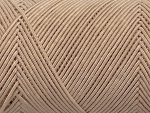 Fiber Content 70% Polyester, 30% Cotton, Brand Ice Yarns, Beige, fnt2-70765