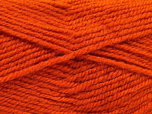 Composition 50% Acrylique, 50% Laine, Orange, Brand Ice Yarns, fnt2-70828