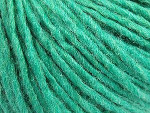 Contenido de fibra 50% Lana, 50% Acrílico, Brand Ice Yarns, Emerald Green, fnt2-70960