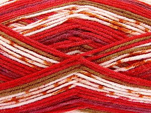 Fiber Content 100% Acrylic, Red Shades, Brand Ice Yarns, fnt2-71074