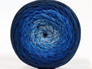Please be advised that yarns are made of recycled cotton, and dye lot differences occur. Fiber Content 100% Cotton, Navy, Brand Ice Yarns, Blue Shades, fnt2-71152