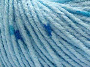 Fiber Content 80% Acrylic, 20% Wool, Brand Ice Yarns, Blue, fnt2-71210