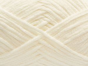 Composition 75% Coton, 25% Nylon, White, Brand Ice Yarns, fnt2-71214