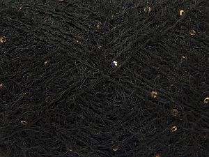 Contenido de fibra 88% Poliéster, 12% Metálicos Lurex, Brand Ice Yarns, Black, fnt2-71275