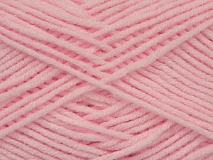 Fiber Content 50% Bamboo, 50% Acrylic, Brand Ice Yarns, Baby Pink, fnt2-71373