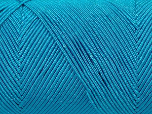 Fiber Content 70% Polyester, 30% Cotton, Turquoise, Brand Ice Yarns, fnt2-71406